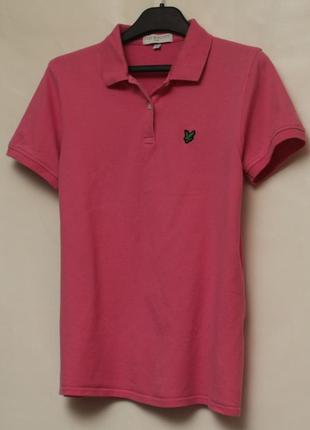 Lyle & scott club m поло из хлопка и лайкры2 фото