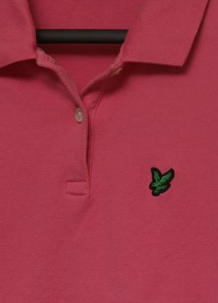 Lyle & scott club m поло з бавовни і лайкри7 фото