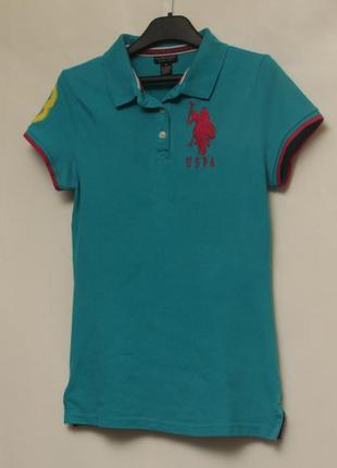 Us. polo assn s поло з бавовни піку big logo 5% спандекс