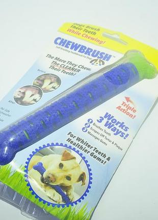 Зубна щітка для собак сhewbrush2 фото