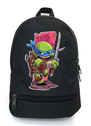 Рюкзак черепашки ниндзя cappuccino toys черный (turtle ninja-010)