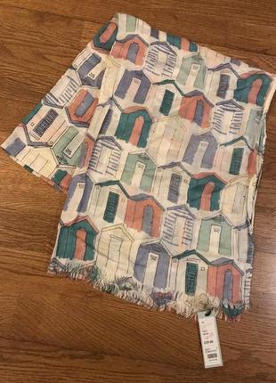 Натуральный шарф/палантин с вискозы