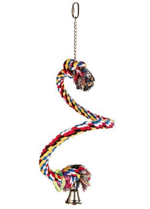 Trixie spiral rope perch спиральный канат для птиц 50см1 фото