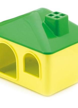 Домик для грызунов пластиковый тм природа 13х10х7,5см