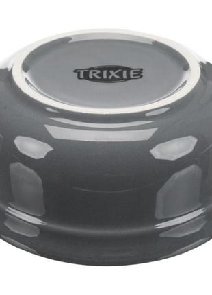 Trixie eat on feet bowl set керамические миски на подставке для собак 2х0,25л7 фото