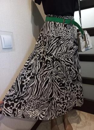 Легкая стильная юбка макси5 фото