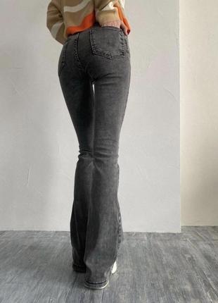 Джинсы клёш, кльош, испанский клёш, расклешенные джинсы2 фото