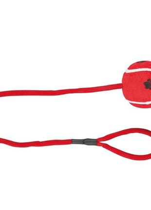 Тrixie tennis ball on a rope теннисный мяч на веревке, 6х50см