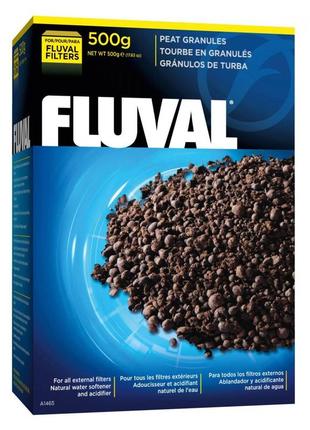 Наполнитель для фильтра fluval peat granules торф гранулы 500г