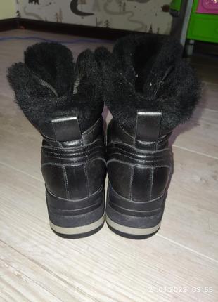 Ботинки зимние кожа3 фото