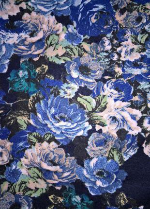 Дизайнерское платье прямого кроя с цветочным принтом от андре тана5 фото