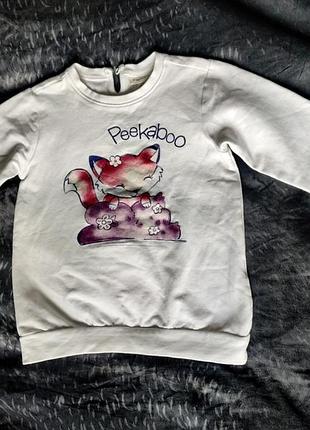 Теплий реглан, кофта, туніка fagottino