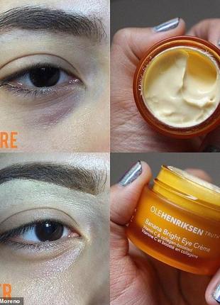 Осветляющий крем против темных кругов под глазами ole henriksen banana bright eye cream для глаз4 фото