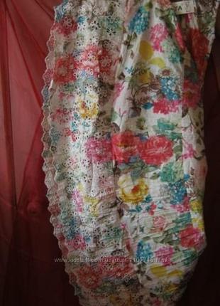 Сукня жіноча літнє максі в підлогу, 100% бавовна рбж, р. l наш 48-50, індія5 фото