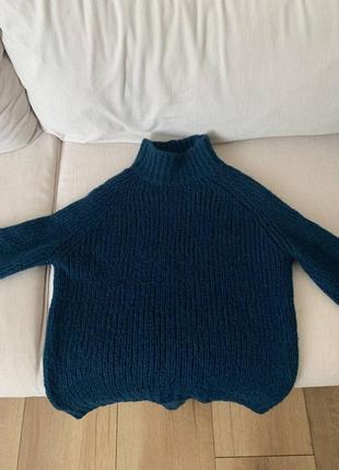 Светр massimo dutti, шерсть, мохер