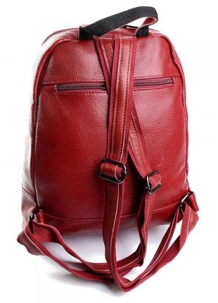 Женский кожаный рюкзак портфель жіночий шкіряний3 фото