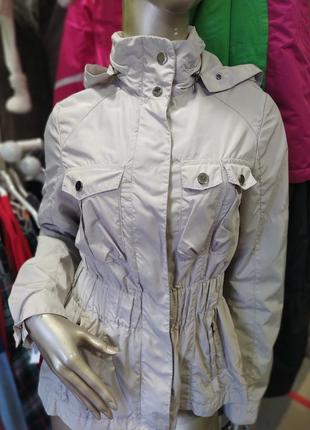 🖤🤍🖤шикарная трендовая ветровка куртка под резинку цвета капучино1 фото