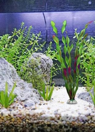 Искусственные растения для аквариума - длина 29-30см, пластик2 фото