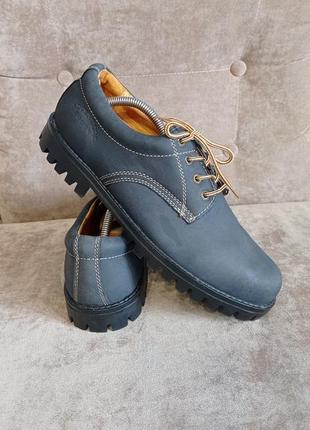Новые кожаные мужские туфли топсайдеры adventure boots р. 44 стелька 28,5
