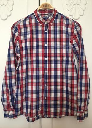 Сорочка бавовняна в клітку