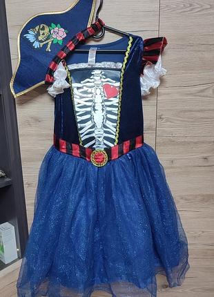 Дитяче плаття піратка на 9-10 років