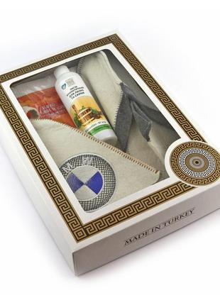 Подарочный набор для сауны luxyart №2 бмв, для него, 5 предметов (n-107)