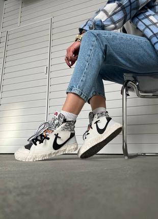 Кросівки blazer mid "readymade" white кросівки