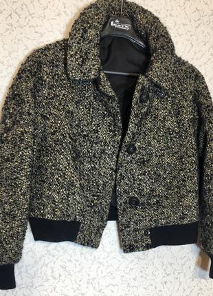 Куртка жакет пальто шерсть, мохер
