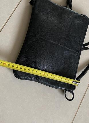 Сумка кожаная crossbody4 фото