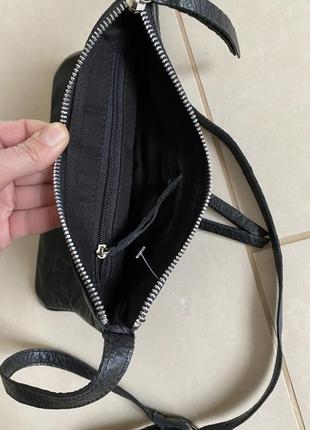 Сумка кожаная crossbody5 фото