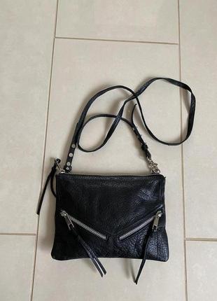 Сумка кожаная crossbody