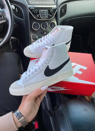 Кросівки blazer 77 mid white кросівки