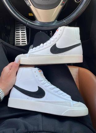 Кросівки blazer 77 mid white кроссовки5 фото