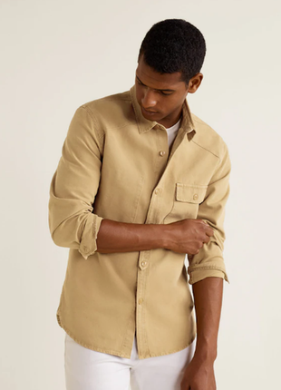 Щільна сорочка mango