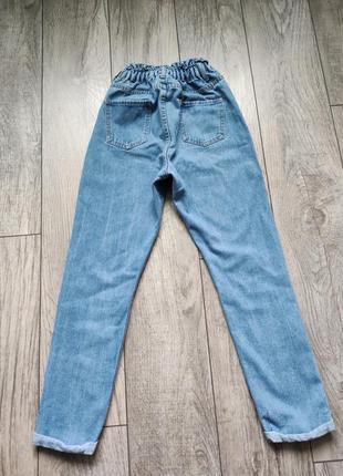 Стильні джинси висока посадка4 фото