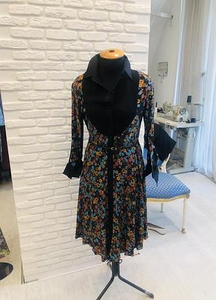 Платье из итальянского штапеля