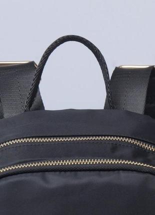 Рюкзак женский нейлоновый vintage 14805 черный2 фото