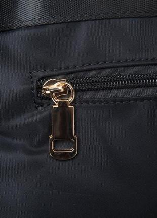 Рюкзак женский нейлоновый vintage 14805 черный6 фото