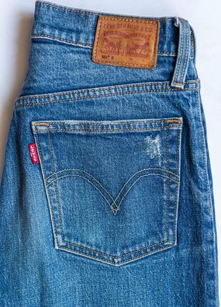 Джинсы levi’s на высокой посадке, джинсы2 фото