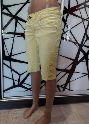 Шорти roberta biagi лимонного кольору італія 44 розмір