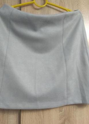 Юбка под замш new look
