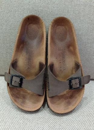 Ортопедичні шльопанці сланци сандалии на корку birkenstock relax / розм.38 (24,5см) оригінал4 фото