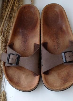 Ортопедичні шльопанці сланци сандалии на корку birkenstock relax / розм.38 (24,5см) оригінал2 фото