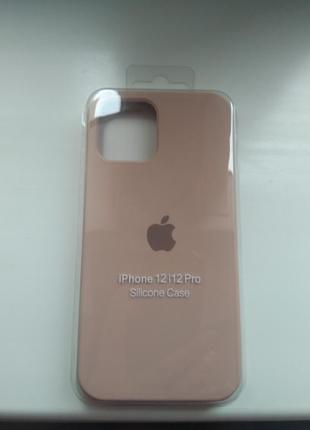 Чехол для iphone 12/12 pro , pink sand