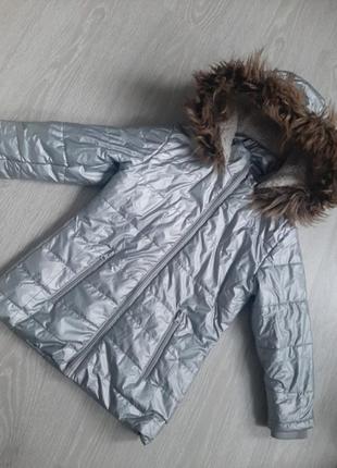 Демі куртка на дівчинку