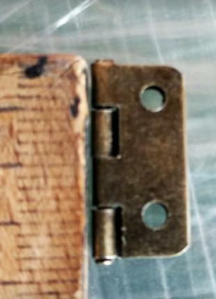 Мини петли для шкатулки, петли для шахмат