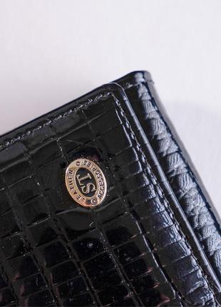 Універсальний жіночий гаманець st leather 18905 чорний8 фото