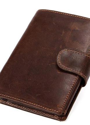 Універсальний гаманець vintage 14926 коричневий