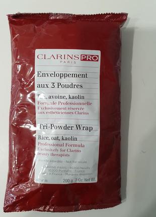 Маска для лица от clarins pro tri powder wrap1 фото