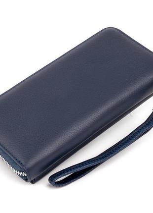 Універсальний гаманець жіночий st leather 19296 темно-синій2 фото
